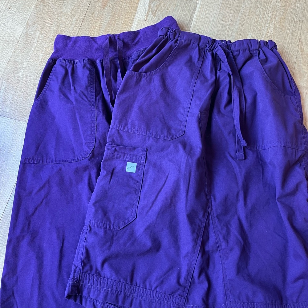 Purple Women's Scrub Skirts
